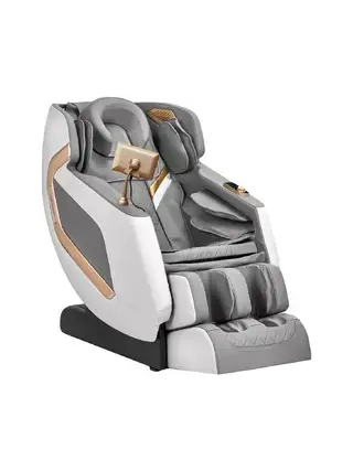 Sakura Classic 802A massagestol i hvid og grå